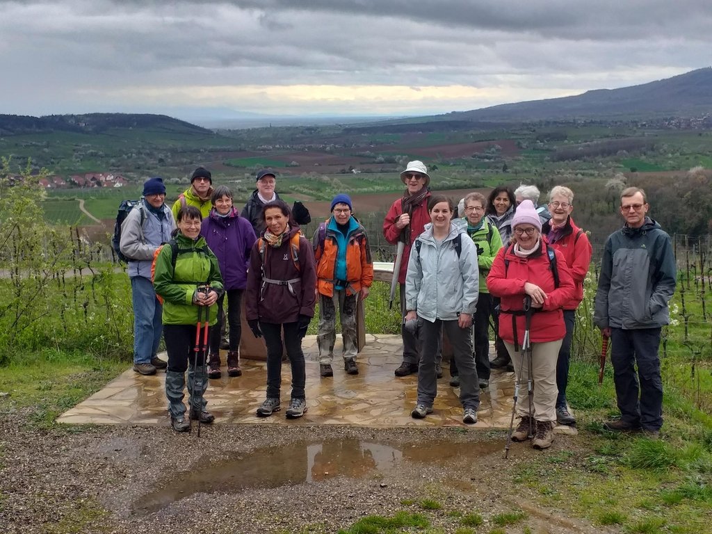 Membre du club vosgien de Barr - Randonnée et marches Nordiques en ALsace